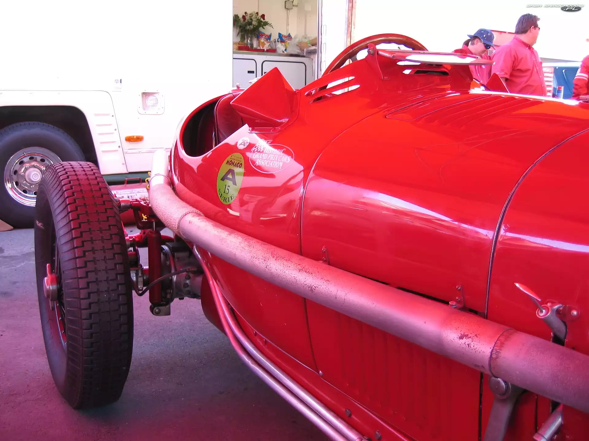 koło, Alfa Romeo, wydech